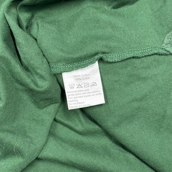 Spier & Mackay Polo Shirt Short Sleeve Mesh Cotton Green Medium - Picture 6 of 7